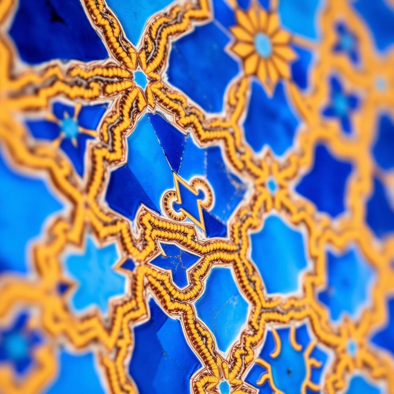 Uzbek tilework